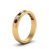Load image into Gallery viewer, channel-round-diamond-wedding-band-with-ruby-in-14K-yellow-gold-FDMR1098GRUDRANGLE2-NL-YG_45d9ed2c-e871-4ec2-b53c-d05178856402.jpg