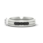 Load image into Gallery viewer, channel-set-5-stone-black-diamond-mens-engagement-ring-in-white-gold-fdm1212gblack-nl-wg-hw