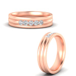 Load image into Gallery viewer, channel-set-5-stone-mens-engagement-ring-in-rose-gold-fdm1212angle3-nl-rg