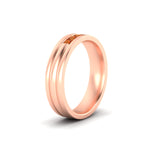 Load image into Gallery viewer, channel-set-5-stone-orange-sapphire-mens-engagement-ring-in-rose-gold-fdm1212gsaorangle2-nl-rg