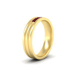 Load image into Gallery viewer, channel-set-5-stone-ruby-mens-engagement-ring-in-yellow-gold-fdm1212grudrangle2-nl-yg