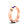 Load image into Gallery viewer, channel-set-5-stone-sapphire-mens-engagement-ring-in-rose-gold-fdm1212gsablangle2-nl-rg