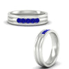 Load image into Gallery viewer, channel-set-5-stone-sapphire-mens-engagement-ring-in-white-gold-fdm1212gsablangle3-nl-wg