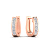 Load image into Gallery viewer, channel-set-diamond-huggie-hoop-earrings-for-women-in-rose-gold-fdear1018angle1-nl-rg.jpg