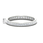 Load image into Gallery viewer, channel-set-eternity-diamond-band-1-carat-in-white-gold-FDEWB160PRB-1.00CT-NL-WG-HW.jpg?v=1766128412