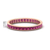 Load image into Gallery viewer, channel-set-eternity-pink-sapphire-band-1-carat-in-rose-gold-FDEWB160PRBGSADRPI-1.00CT-NL-RG-HW.jpg?v=1766128413