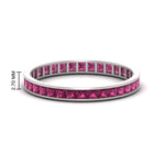 Load image into Gallery viewer, channel-set-eternity-pink-sapphire-band-1-carat-in-white-gold-FDEWB160PRBGSADRPI-1.00CT-NL-WG-HW.jpg?v=1766128412