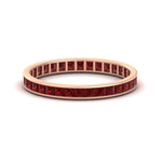 Load image into Gallery viewer, channel-set-eternity-ruby-band-1-carat-in-rose-gold-FDEWB160PRBGRUDR-1.00CT-NL-RG.jpg?v=1766128412