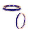 Load image into Gallery viewer, channel-set-eternity-sapphire-band-1-carat-in-rose-gold-FDEWB160PRBGSABLANGLE3-1.00CT-NL-RG.jpg?v=1766128413