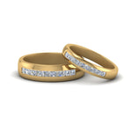 Load image into Gallery viewer, channel-set-matching-wedding-set-in-yellow-gold-FD8854B-NL-YG.jpg