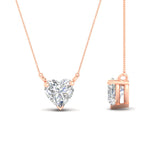 Load image into Gallery viewer, Classic Heart Solitaire Pendant