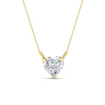 Load image into Gallery viewer, Classic Heart Solitaire Pendant