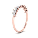 Load image into Gallery viewer, cheap-marquise-stack-diamond-band-in-rose-gold-FD9726B-NL-RG.jpg