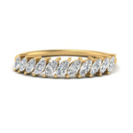 Load image into Gallery viewer, cheap-marquise-stack-diamond-band-in-yellow-gold-FD9726B-NL-YG.jpg