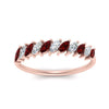 Load image into Gallery viewer, cheap-marquise-stack-diamond-band-with-ruby-in-rose-gold-FD9726BGRUDR-NL-RG.jpg