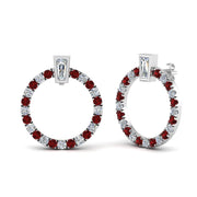 circle-stud-diamond-earring-with-ruby-in-white-gold-FDEAR9221GRUDR-NL-WG