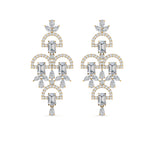 Load image into Gallery viewer, classic-chandelier-diamond-earring-in-yellow-gold-FDEAR10458ANGLE1-NL-YG