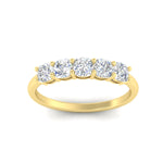 Load image into Gallery viewer, classic-cushion-cut-diamond-five-stone-ring-in-yellow-gold-fdwb8008cuangle5-1.00ct-nl-yg?v=1773297291
