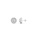 Load image into Gallery viewer, classic-halo-diamond-stud-earrings-in-white-gold-FDEAR10985ROANGLE1-1.00CT-NL-WG