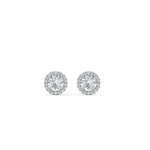 Load image into Gallery viewer, classic-halo-diamond-stud-earrings-in-white-gold-FDEAR10985ROANGLE1-1.00CT-NL-WG