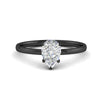 Load image into Gallery viewer, Pear Shaped 4 Prong Classic Solitaire Ring