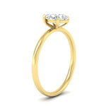 Load image into Gallery viewer, Pear Shaped 4 Prong Classic Solitaire Ring