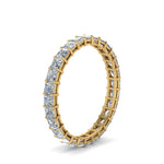 Load image into Gallery viewer, classic-princess-cut-diamond-eternity-ring-2-carat-in-yellow-gold-FDEWB8675PR-2.0CTANGLE2-NL-YG
