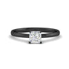 Load image into Gallery viewer, Princess Cut 4 Prong Classic Solitaire Ring