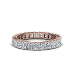 Load image into Gallery viewer, classic-radiant-cut-diamond-eternity-ring-3-carat-in-rose-gold-FDEWB8660RA-3.0CT-NL-RG