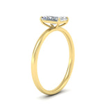 Load image into Gallery viewer, Radiant Cut 4 Prong Classic Solitaire Ring