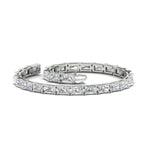 Load image into Gallery viewer, classic-radiant-cut-tennis-bracelet-in-white-gold-fdbrc10220raangle2-10-00ct-nl-wg