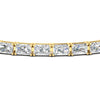 Load image into Gallery viewer, classic-radiant-cut-tennis-bracelet-in-yellow-gold-fdbrc10220raangle2-10-00ct-nl-yg
