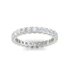 Load image into Gallery viewer, classic-round-cut-diamond-1.30-carat-bezel-set-eternity-wedding-band-in-white-gold-FD8072ROBANGLE5-1.30CT-NL-WG?v=1751956564