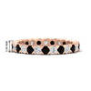 Load image into Gallery viewer, classic-round-cut-diamond-and-black-diamond-1.30-carat-bezel-set-eternity-wedding-band-in-rose-gold-FD8072ROBGBLACK-1.30CT-NL-RG-HW?v=1751956563