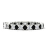 Load image into Gallery viewer, classic-round-cut-diamond-and-black-diamond-1.30-carat-bezel-set-eternity-wedding-band-in-white-gold-FD8072ROBGBLACK-1.30CT-NL-WG-HW?v=1751956566