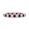 Load image into Gallery viewer, classic-round-cut-diamond-and-ruby-1.30-carat-bezel-set-eternity-wedding-band-in-white-gold-FD8072ROBGRUDR-1.30CT-NL-WG?v=1751956565