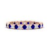 Load image into Gallery viewer, classic-round-cut-diamond-and-sapphire-1.30-carat-bezel-set-eternity-wedding-band-in-rose-gold-FD8072ROBGSABL-1.30CT-NL-RG?v=1751956562