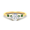 Load image into Gallery viewer, classic-round-cut-emerald-engagement-ring-in-yellow-gold-fdenr11710rogemgrsleep-nl-yg.jpg