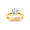 Load image into Gallery viewer, classic-round-solitaire-ring-with-hidden-halo-plain-band-in-yellow-gold-fdens11750roangle5-nl-yg-ws1.jpg