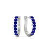 Load image into Gallery viewer, classic-sapphire-huggie-hoop-earrings-in-white-gold-FDEAR11246GSABL-NL-WG