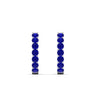 Load image into Gallery viewer, classic-sapphire-huggie-hoop-earrings-in-white-gold-FDEAR11246GSABL-NL-WG
