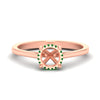 Load image into Gallery viewer, classic-semi-mount-emerald-engagement-ring-with-hidden-halo-in-rose-gold-fdens11750smrgemgrsleep-nl-rg.jpg