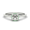 Load image into Gallery viewer, classic-semi-mount-emerald-engagement-ring-with-hidden-halo-in-white-gold-fdens11750smrgemgrsleep-nl-wg.jpg