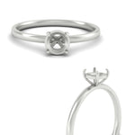 Load image into Gallery viewer, Semi Mount 4 Prong Classic Ring