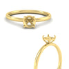 Load image into Gallery viewer, Semi Mount 4 Prong Classic Ring