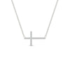 Load image into Gallery viewer, classic-sideways-cross-diamond-necklace-in-white-gold-FDPD11267ANGLE1-NL-WG.jpg?v=1772450547