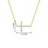 Load image into Gallery viewer, classic-sideways-cross-diamond-necklace-in-yellow-gold-FDPD11267ANGLE1-NL-YG-HW.jpg?v=1772450547