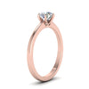 Load image into Gallery viewer, classic-six-prong-round-solitaire-engagement-ring-in-rose-gold-FD9334RORANGLE2-NL-RG