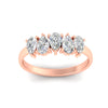 Load image into Gallery viewer, classic-teardrop-diamond-five-stone-band-1-ct-in-rose-gold-fdwb8008peangle5-1.00ct-nl-rg.jpg
