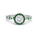 Load image into Gallery viewer, classic-vine-halo-round-emerald-engagement-ring-in-white-gold-FD9126RORGEMGR-NL-WG_828d6c78-ea24-4501-aad4-426b01bafac0?v=1757924964